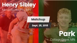 Matchup: Henry Sibley High vs. Park  2018