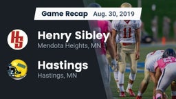 Recap: Henry Sibley  vs. Hastings  2019