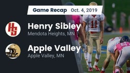 Recap: Henry Sibley  vs. Apple Valley  2019