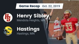 Recap: Henry Sibley  vs. Hastings  2019