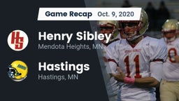 Recap: Henry Sibley  vs. Hastings  2020