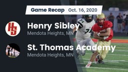 Recap: Henry Sibley  vs. St. Thomas Academy   2020