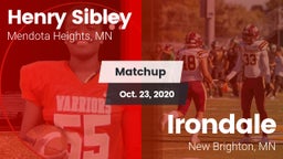 Matchup: Henry Sibley High vs. Irondale  2020