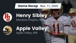 Recap: Henry Sibley  vs. Apple Valley  2020