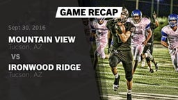 Recap: Mountain View  vs. Ironwood Ridge  2016
