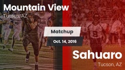Matchup: Mountain View High vs. Sahuaro  2016