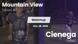 Matchup: Mountain View High vs. Cienega  2016