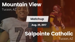Matchup: Mountain View High vs. Salpointe Catholic  2017