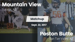 Matchup: Mountain View High vs. Poston Butte  2017