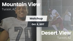Matchup: Mountain View High vs. Desert View  2017
