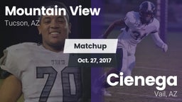 Matchup: Mountain View High vs. Cienega  2017