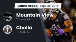 Recap: Mountain View  vs. Cholla  2018