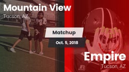 Matchup: Mountain View High vs. Empire  2018