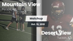 Matchup: Mountain View High vs. Desert View  2018