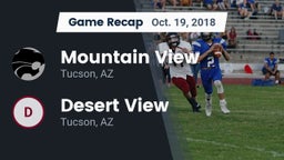 Recap: Mountain View  vs. Desert View  2018
