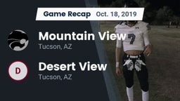 Recap: Mountain View  vs. Desert View  2019