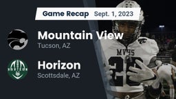 Recap: Mountain View  vs. Horizon  2023