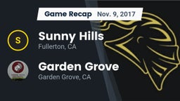 Recap: Sunny Hills  vs. Garden Grove  2017