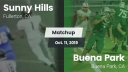 Matchup: Sunny Hills High vs. Buena Park  2019