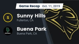 Recap: Sunny Hills  vs. Buena Park  2019