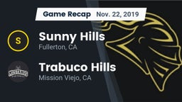 Recap: Sunny Hills  vs. Trabuco Hills  2019