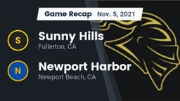 Recap: Sunny Hills  vs. Newport Harbor  2021