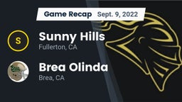 Recap: Sunny Hills  vs. Brea Olinda  2022