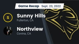 Recap: Sunny Hills  vs. Northview  2022
