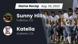 Recap: Sunny Hills  vs. Katella  2023