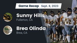 Recap: Sunny Hills  vs. Brea Olinda  2023