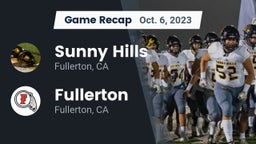 Recap: Sunny Hills  vs. Fullerton  2023