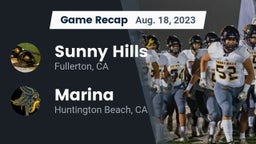 Recap: Sunny Hills  vs. Marina  2023