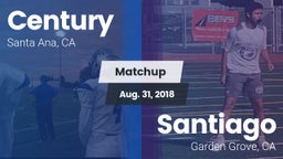 Matchup: Century  vs. Santiago  2018