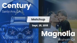 Matchup: Century  vs. Magnolia  2018