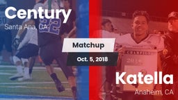 Matchup: Century  vs. Katella  2018
