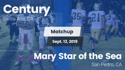 Matchup: Century  vs. Mary Star of the Sea  2019