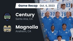 Recap: Century  vs. Magnolia  2023