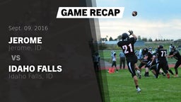 Recap: Jerome  vs. Idaho Falls  2016