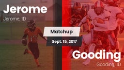 Matchup: Jerome  vs. Gooding  2017