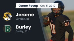 Recap: Jerome  vs. Burley  2017