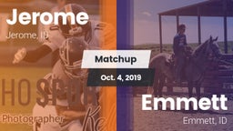 Matchup: Jerome  vs. Emmett  2019
