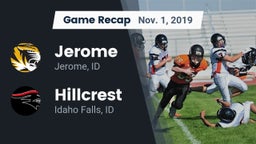 Recap: Jerome  vs. Hillcrest  2019