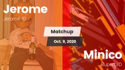 Matchup: Jerome  vs. Minico  2020
