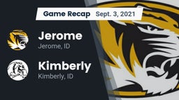 Recap: Jerome  vs. Kimberly  2021