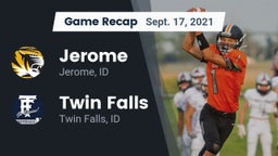 Recap: Jerome  vs. Twin Falls  2021