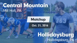 Matchup: Central Mountain vs. Hollidaysburg  2016