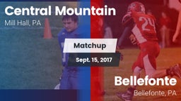 Matchup: Central Mountain vs. Bellefonte  2017