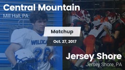 Matchup: Central Mountain vs. Jersey Shore  2017