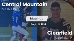 Matchup: Central Mountain vs. Clearfield  2018