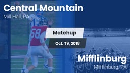 Matchup: Central Mountain vs. Mifflinburg  2018
